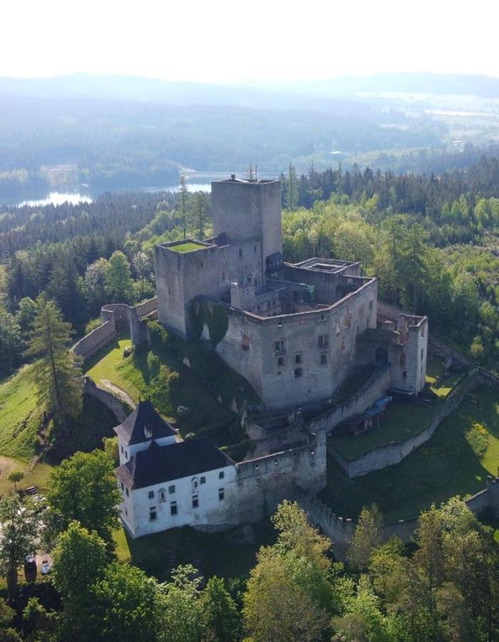 Penzion Landstejnsky Dvur Slavonice Exterior foto