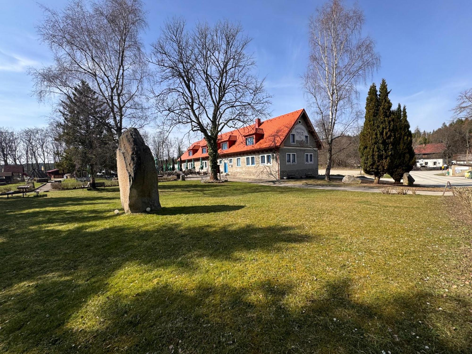 Penzion Landstejnsky Dvur Slavonice Exterior foto