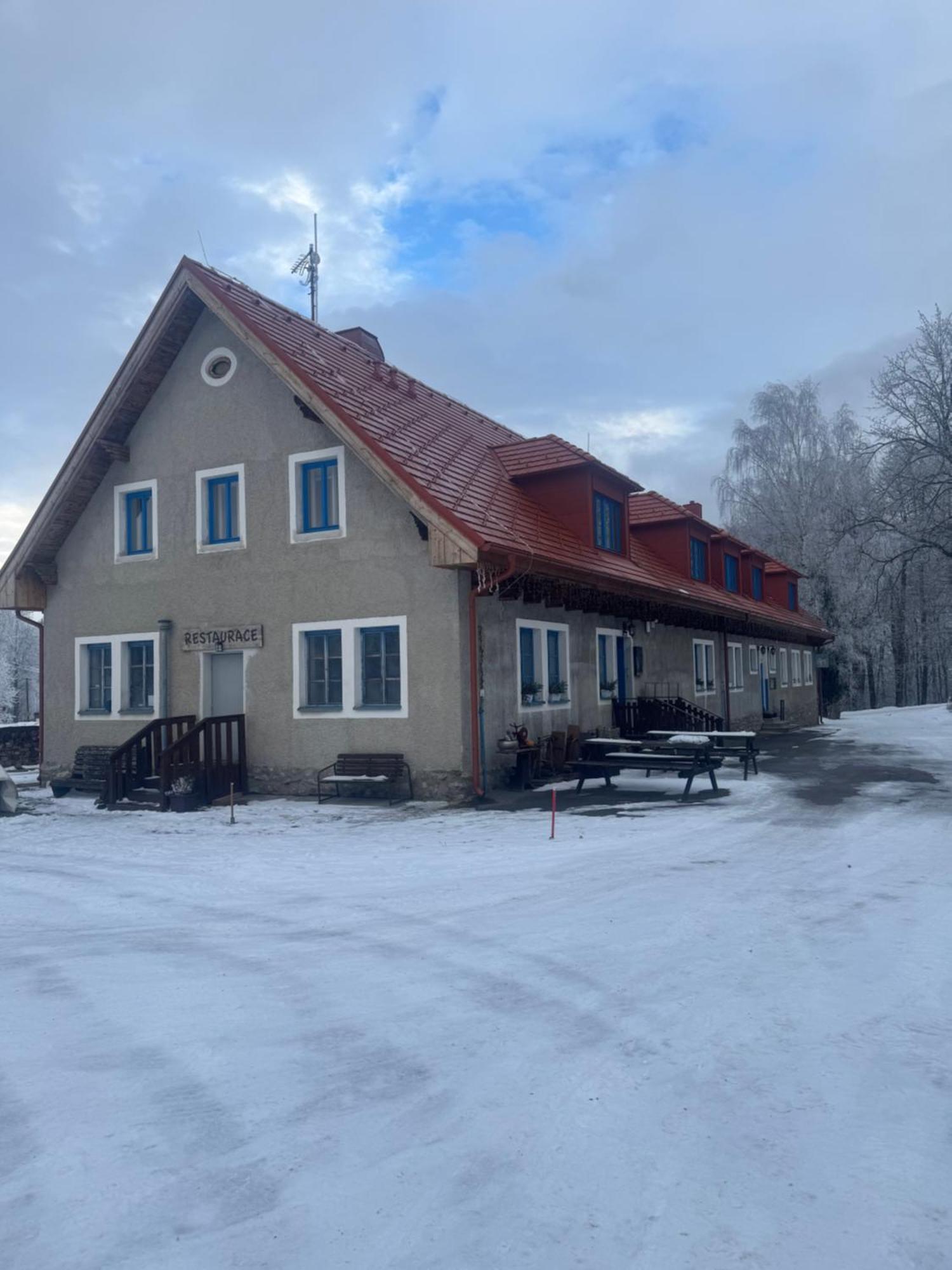 Penzion Landstejnsky Dvur Slavonice Exterior foto