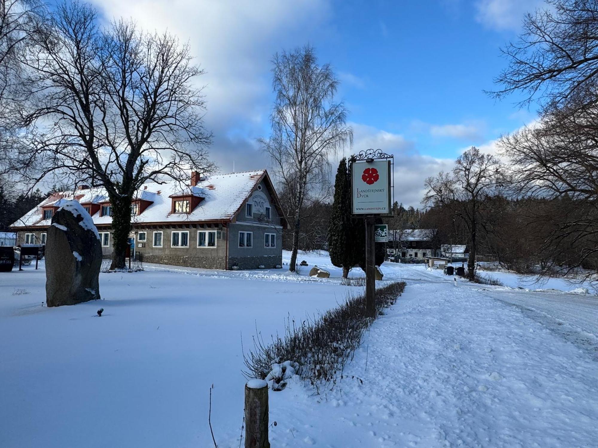 Penzion Landstejnsky Dvur Slavonice Exterior foto