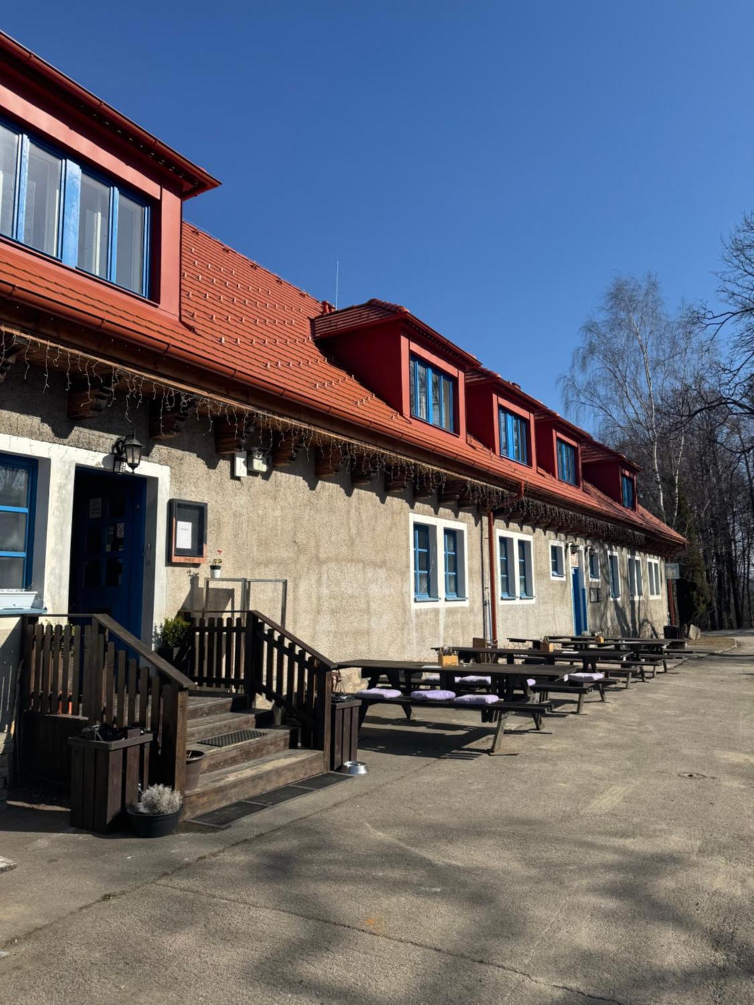 Penzion Landstejnsky Dvur Slavonice Exterior foto