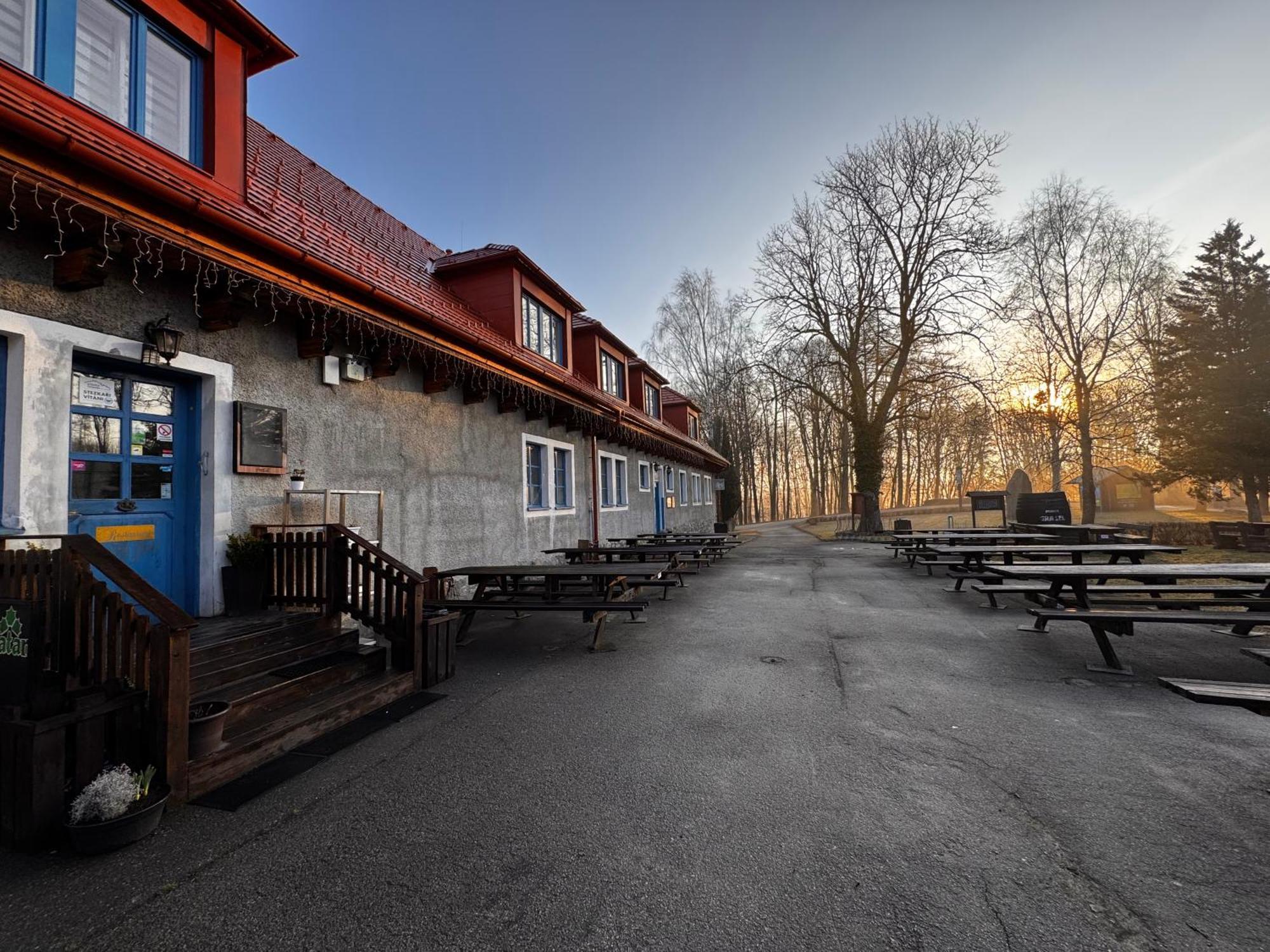 Penzion Landstejnsky Dvur Slavonice Exterior foto